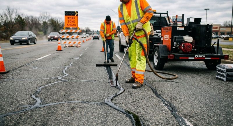 Asphalt Slurry Sealing in Denver, CO