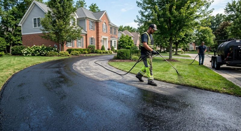 Residential Asphalt Sealing in Grand Rapids, MI