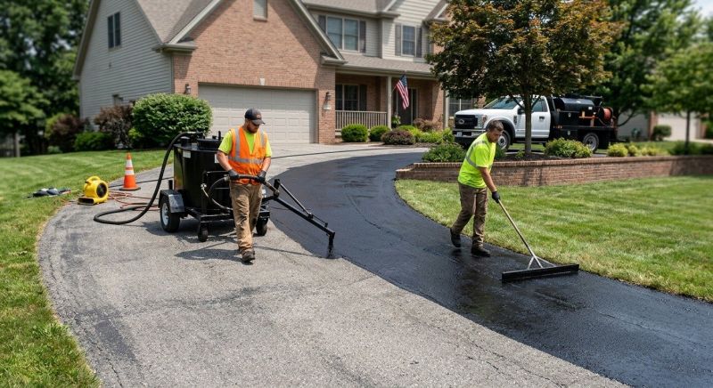 Asphalt Driveway Sealing in Tampa, FL